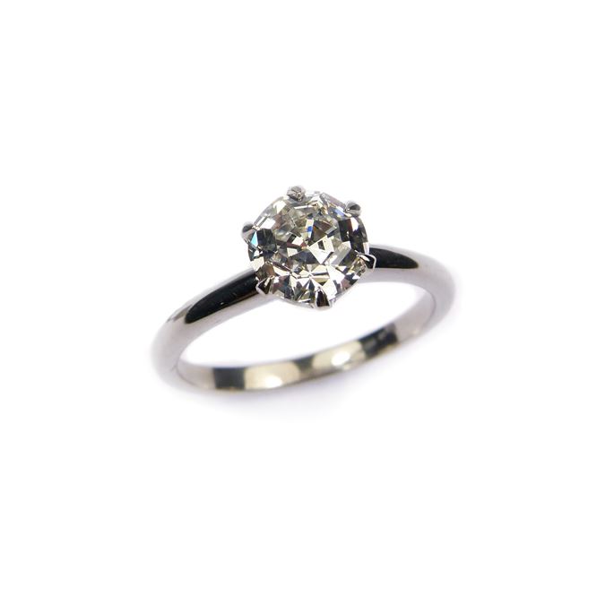 Single stone diamond ring | MasterArt